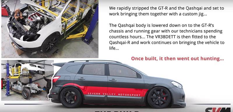 Nissan Qashqai-R od Severn Valley Motorsport.