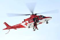 Záchranářský vrtulník - ilustrační foto