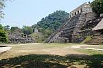 Archeologické naleziště Palenque v jižním Mexiku