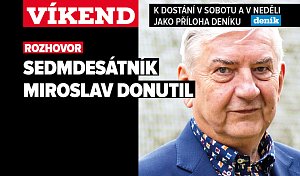 Miroslav Donutil, poutání na magazín Víkend