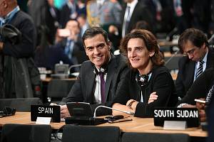 Španělská ministryně pro ekologickou transformaci Teresa Riberaová se spolu se španělským premiérem Pedrem Sánchezem zúčastnila před časem pracovního zasedání klimatického summitu COP24 v polských Katovicích