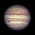 Jupiter - Na snímku ze 3. dubna 2017