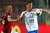 Utkání Gambrinus ligy mezi AC Sparta Praha a FC Baník Ostrava.