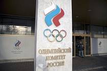 Sídlo Ruského olympijského výboru v Moskvě.