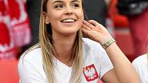 Polská fanynka. Fotbalové MS Rusko 2018
