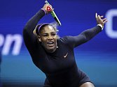 Americká tenistka Serena Williamsová v 1. kole US Open.