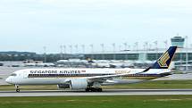 Letoun Airbus A350-900 společnosti Singapore Airlines