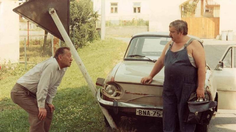 Rudolf Hrušínský (vlevo) a Marián Labuda