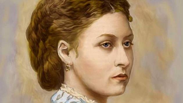 Princezna Luisa, v pořadí čtvrtá dcera britské královny Viktorie. Takhle vypadala přibližně v době, kdy měla zásnuby