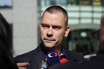 V kauze Oleo Chemical byl 28. září propuštěn i Rittigův právník David Michal (na snímku). ČTK Michal potvrdil, že na jeho bratra Petra byl podán návrh na vazbu.