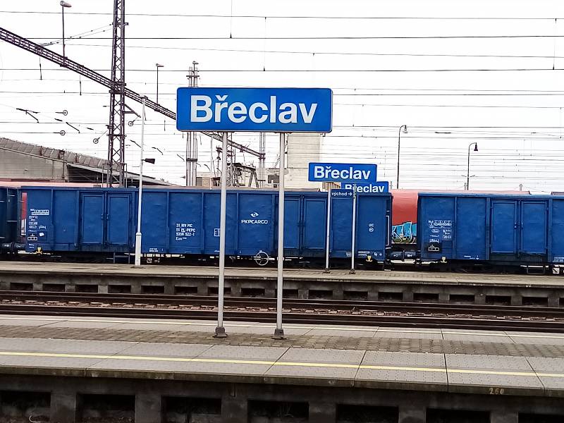 Zmodernizovaný železniční uzel Břeclav