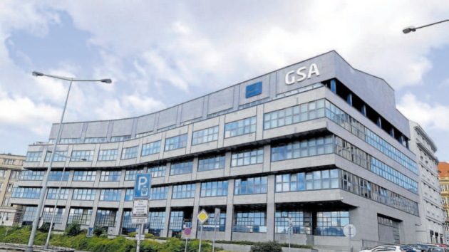 Nejdůležitější budova v Praze. Současné sídlo unijní agentury GSA v Praze, kde má za dva roky sídlit celé vedení kosmických programů Evropské unie.