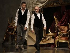 Stefano Gabbana (vlevo) a Domenico Dolce