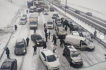 Moskvu ochromila sněhová bouře