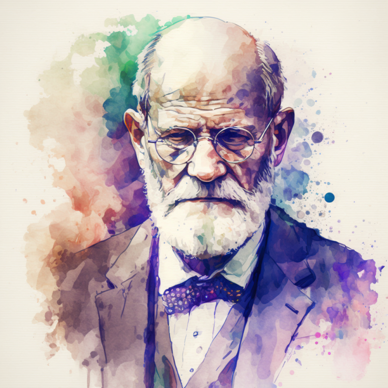 Sigmund Freud podle umělé inteligence