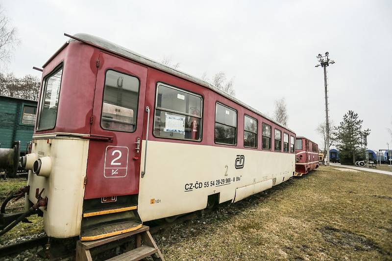 Železniční muzeum v Lužné u Rakovníka