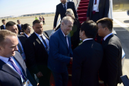 Prezident Miloš Zeman zahájil návštěvu Číny