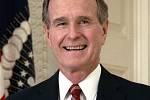 Prezidentský portrét George H. W. Bushe