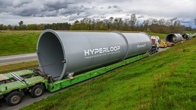 Stavba Hyperloopu ve Francii.