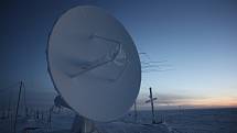 Na antarktické stanici Vostok klesá teplota až pod minus osmdesát stupňů Celsia.
