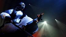 Koncert finské metalové hudební skupiny Apocalyptica  v pražské Incheba Areně v Holešovicích. 