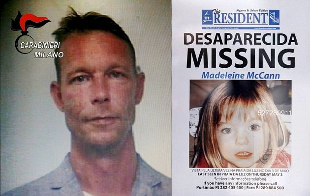 Portugalská prokuratura má podezřelého v případu zmizení tříleté britské dívky Madeleine McCann v roce 2007. Jeho jméno však nezveřejnila. Podle britských médií jde o Christiana Brücknera, který si nyní v Německu odpykává trest vězení za znásilnění americ