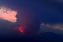 Výbuch japonské sopky Sakuradžima (24. července, 2022)