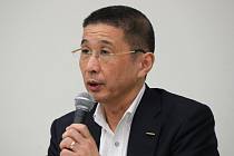 Ředitel japonské automobilky Nissan Hiroto Saikawa