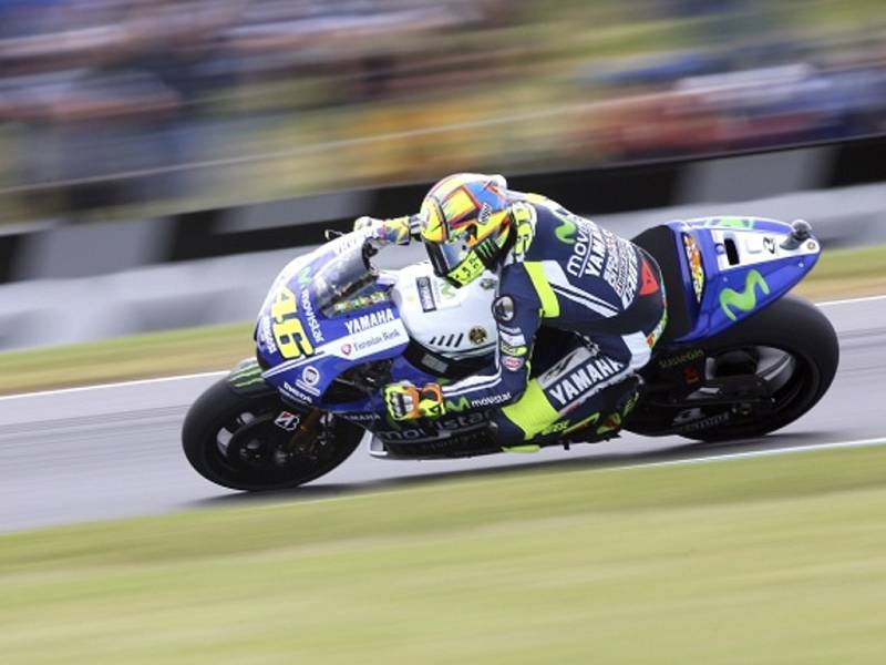 Valentino Rossi v GP Austrálie.