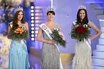 Finále soutěže dívčí krásy Česká Miss 2013 se uskutečnilo v sobotu 23. března 2013 v Praze. Zleva druhá Lucie Kovandová, vítězka Gabriela Kratochvílová a třetí Monika Leová.