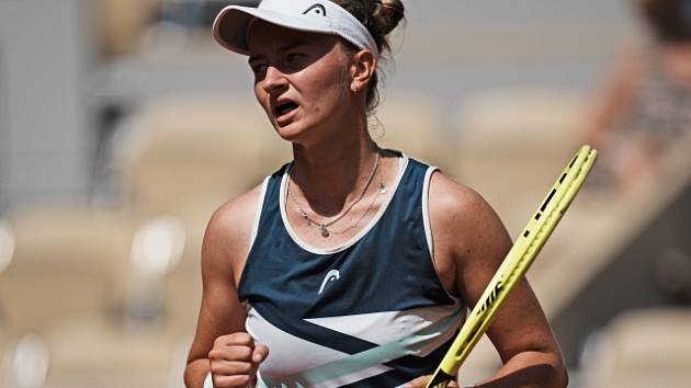 Barbora Krejčíková na Roland Garros 