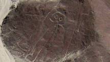 Obrazce v peruánské oblasti Nazca.