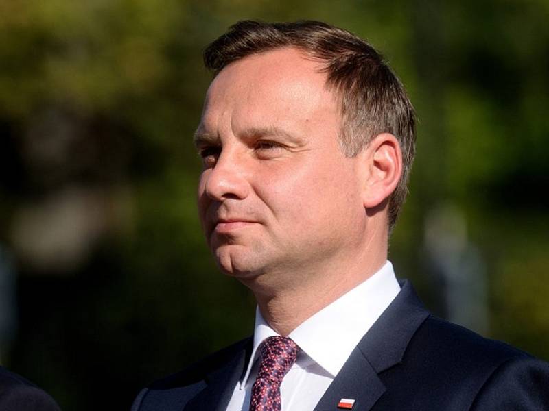 Polský prezident Andrzej Duda.