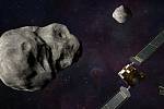 První vesmírná loď NASA určená k vychýlení vesmírné dráhy asteroidu zamíří ke kamennému asteroidu pojmenovanému jako Dimorphos. Loď by do něj měla přímo narazit, a tím změnit jeho trajektorii