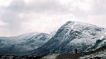 Glencoe, západní Skotská vysočina