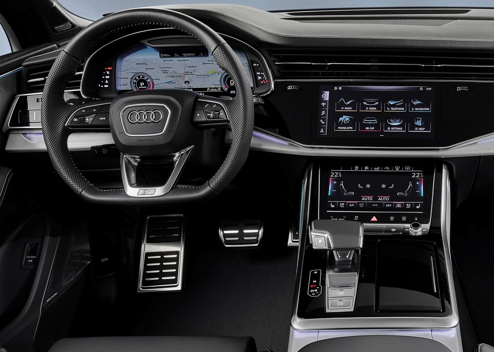 Audi Q7 po modernizaci v roce 2019