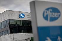 Budova výrobního závodu společnosti Pfizer v belgickém Puursu