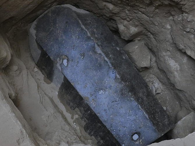 Nalezený sarkofág