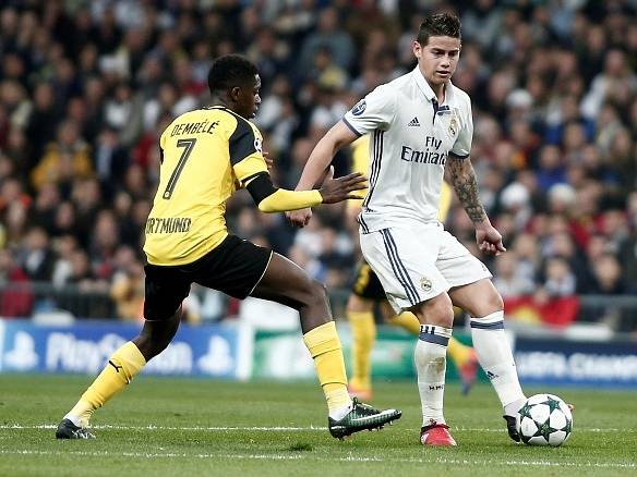 6. kolo základních skupin LM: Real Madrid - Dortmund 2:2