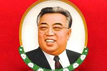 Portrét bývalého diktátora Kim Ir-sena.