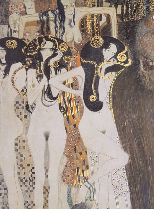 Gustav Klimt: Medúsa a Týfón