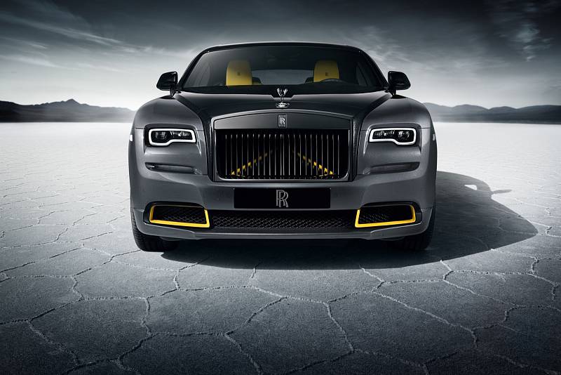 Rolls-Royce Wraith Black Arrow - dvanáctiválcové kupé je finální edice britské značky.  