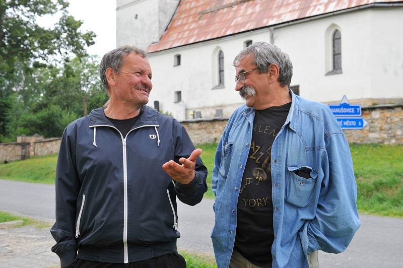 Režisér a herec Miroslav Krobot, scénarista Lubomír Smékal