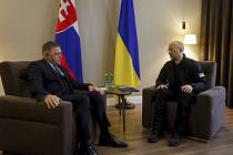 Slovenský premiér Robert Fico jednal na Ukrajině