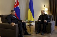 Slovenský premiér Robert Fico jednal na Ukrajině