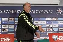 Nekřičel. Vicente del Bosque přijal porážku od Slováků