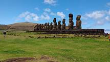 Velikonoční ostrov (Rapa Nui) a sochy Moai