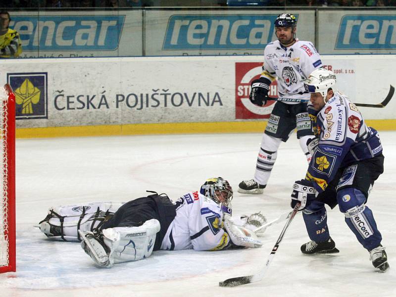 Plzeňský kapitán Martin Straka nastřílel do sítě Liberce hattrick.