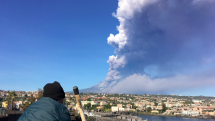 Sopka Etna se probudila k životu.