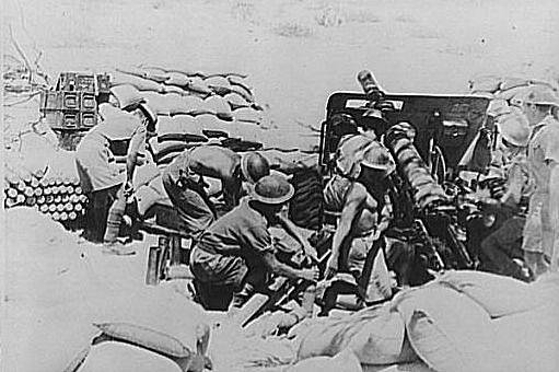 Indičtí vojáci v bitvě o Keren v roce 1941